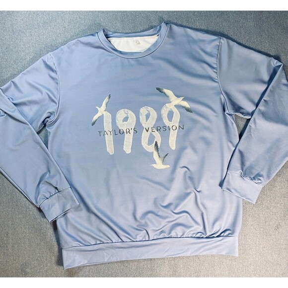 Taylor Swift Womens Teens 1989 Taylors Version Sweatshirt Size XL - Picture 1 of 6